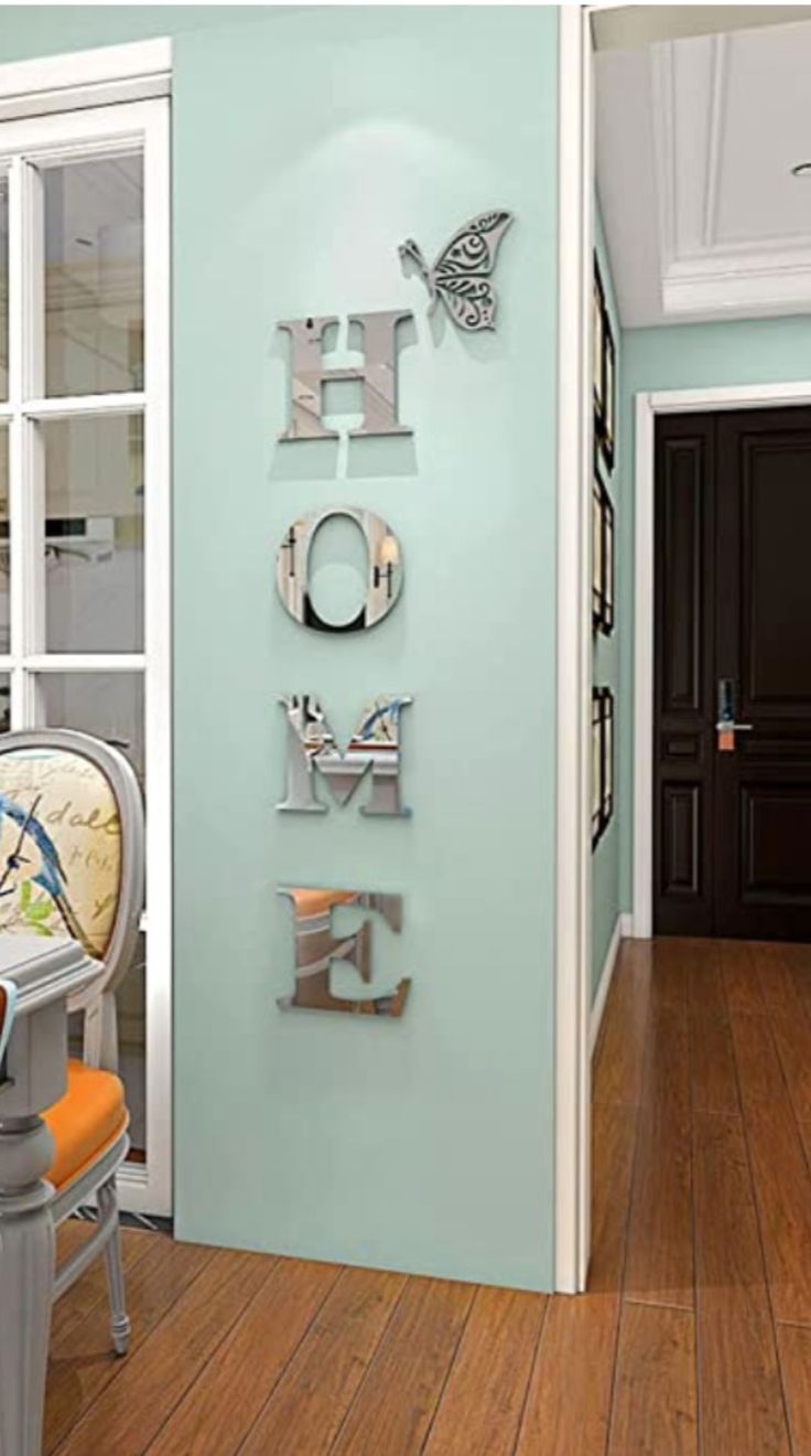 Home Sign Acrylic Mirror