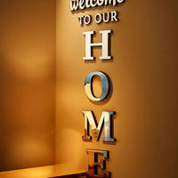 Home Sign Acrylic Mirror