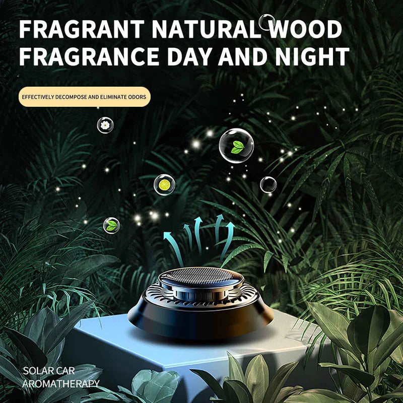 Car Air Freshener, Solar Rotating