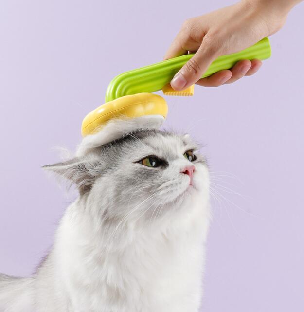 Sunflower Pet Cat And Dog General Cleaning Hair Massage